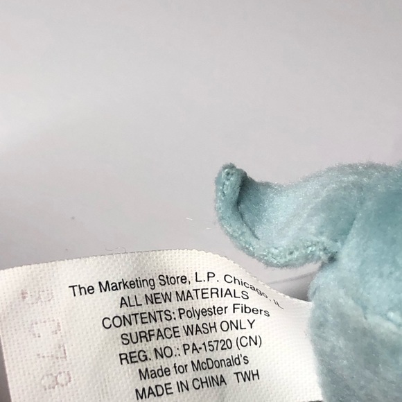 Ty Beanie Boo Teenie Beanie Boo Peanut the Elphant - Picture 6 of 6